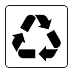 Collection Facility For The Recycling Product SVG Icon